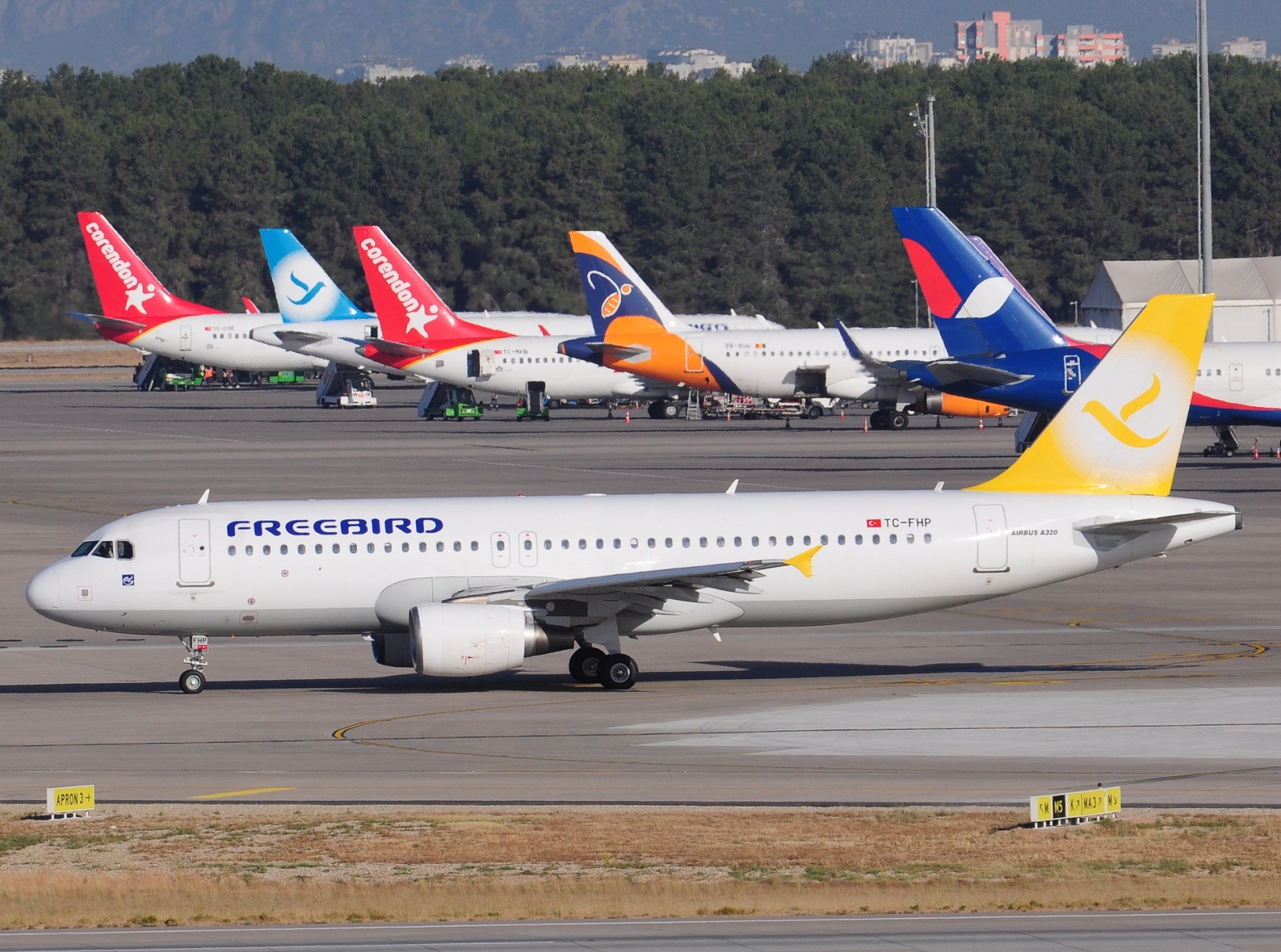 TC-FHP - A320-216 - Freebird Airlines - AYT - 16-06-2024