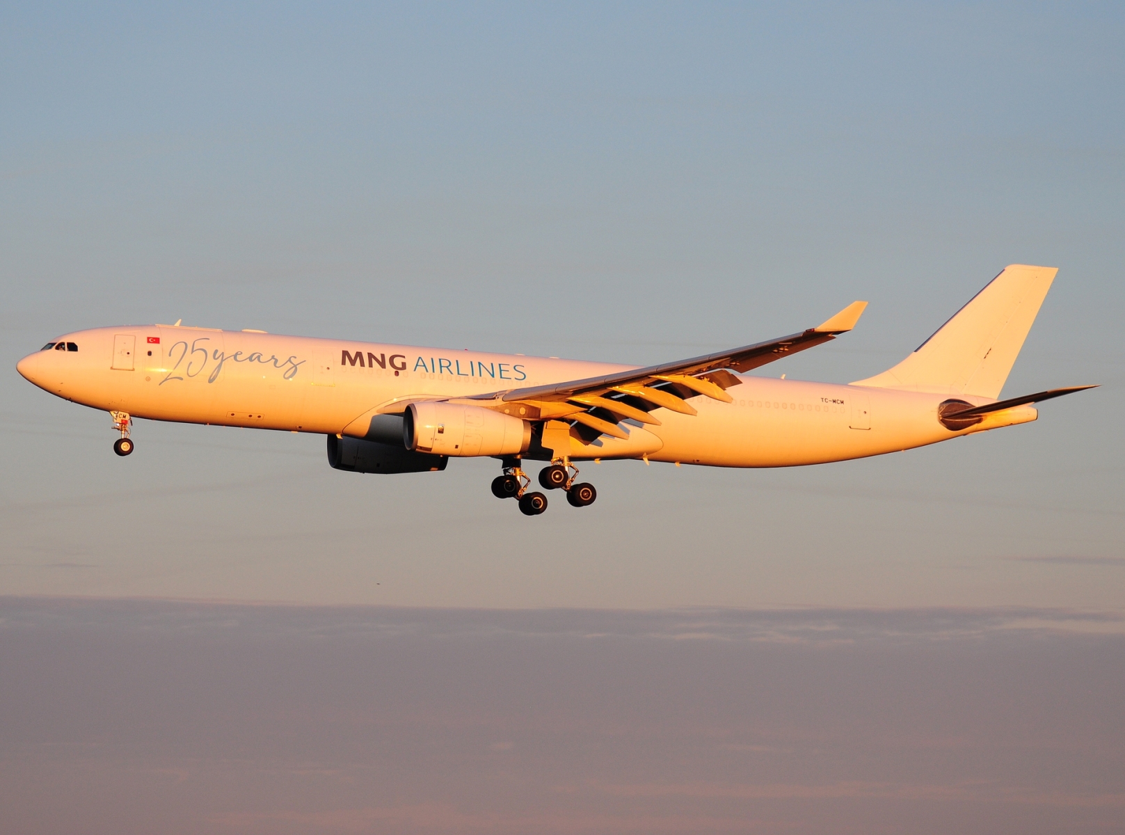 TC-MCM - A330-343 - MNG Airlines - LGG - 30-11-2024