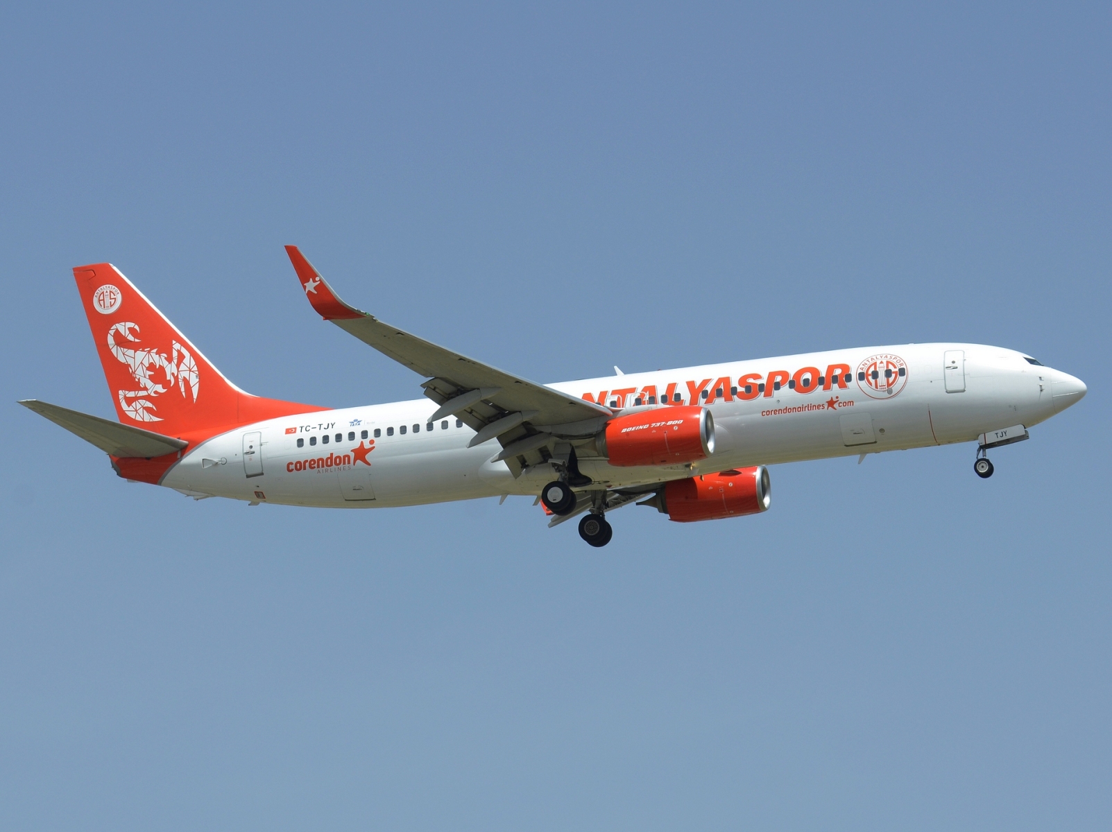 TC-TJY - 737-8AS(WL) - Corendon Airlines - AYT - 13-06-2024