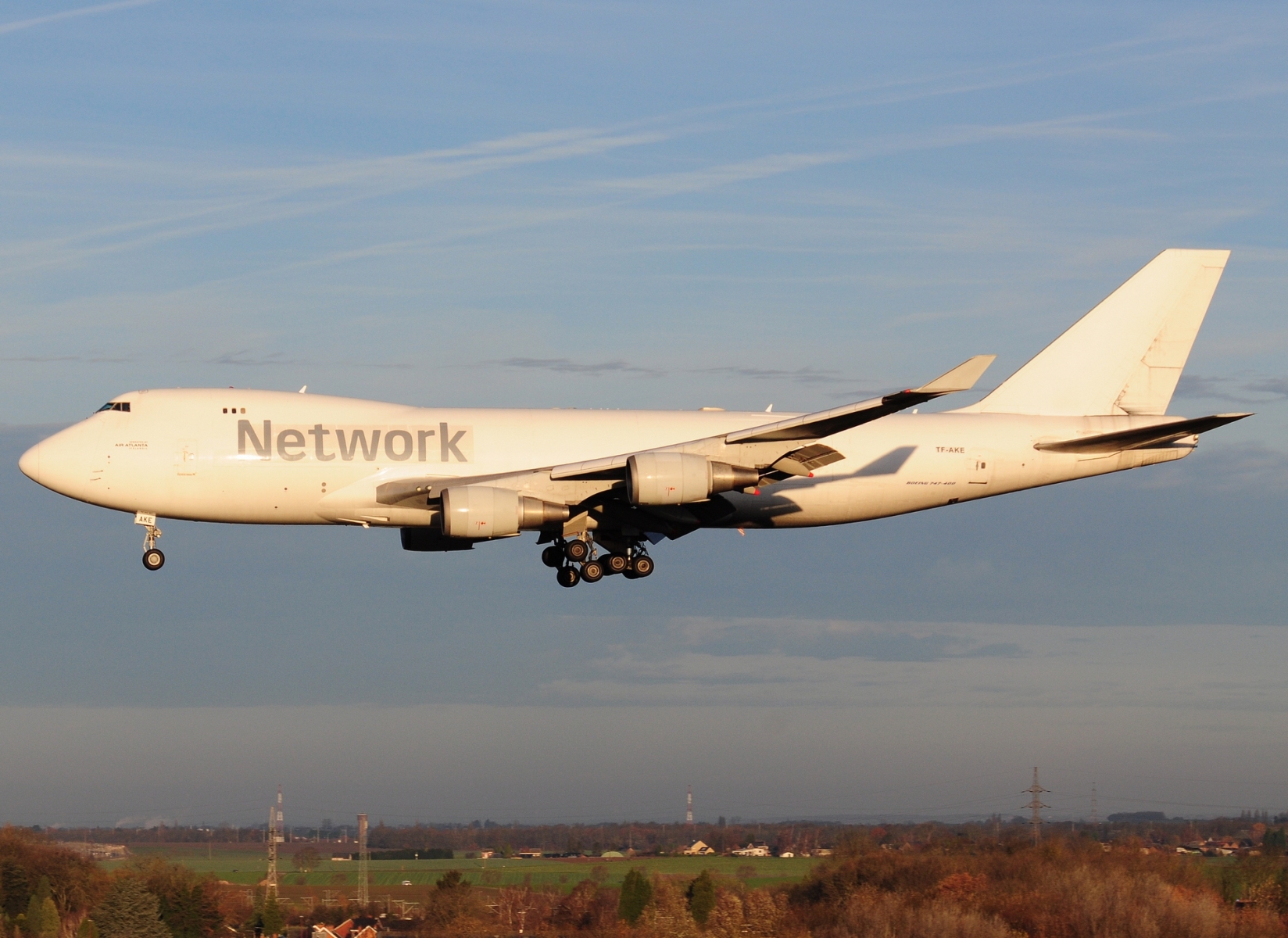 TF-AKE - 747-409F - Network Aviation - LGG - 30-11-2024
