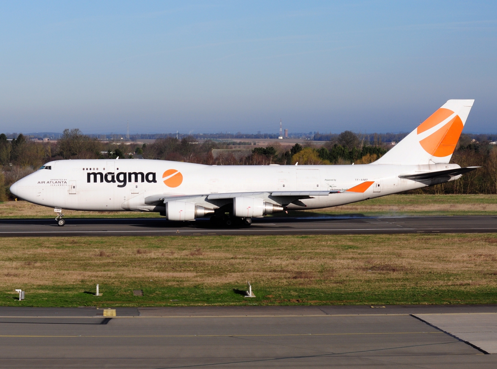 TF-AMP - 747-481 - Magma Aviation - LGG - 14-03-2024