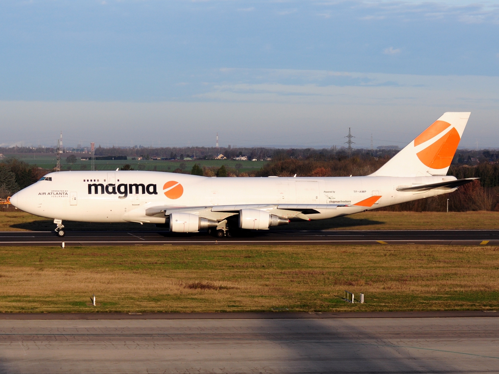 TF-AMP - 747-481 - Magma Aviation - LGG - 30-11-2024