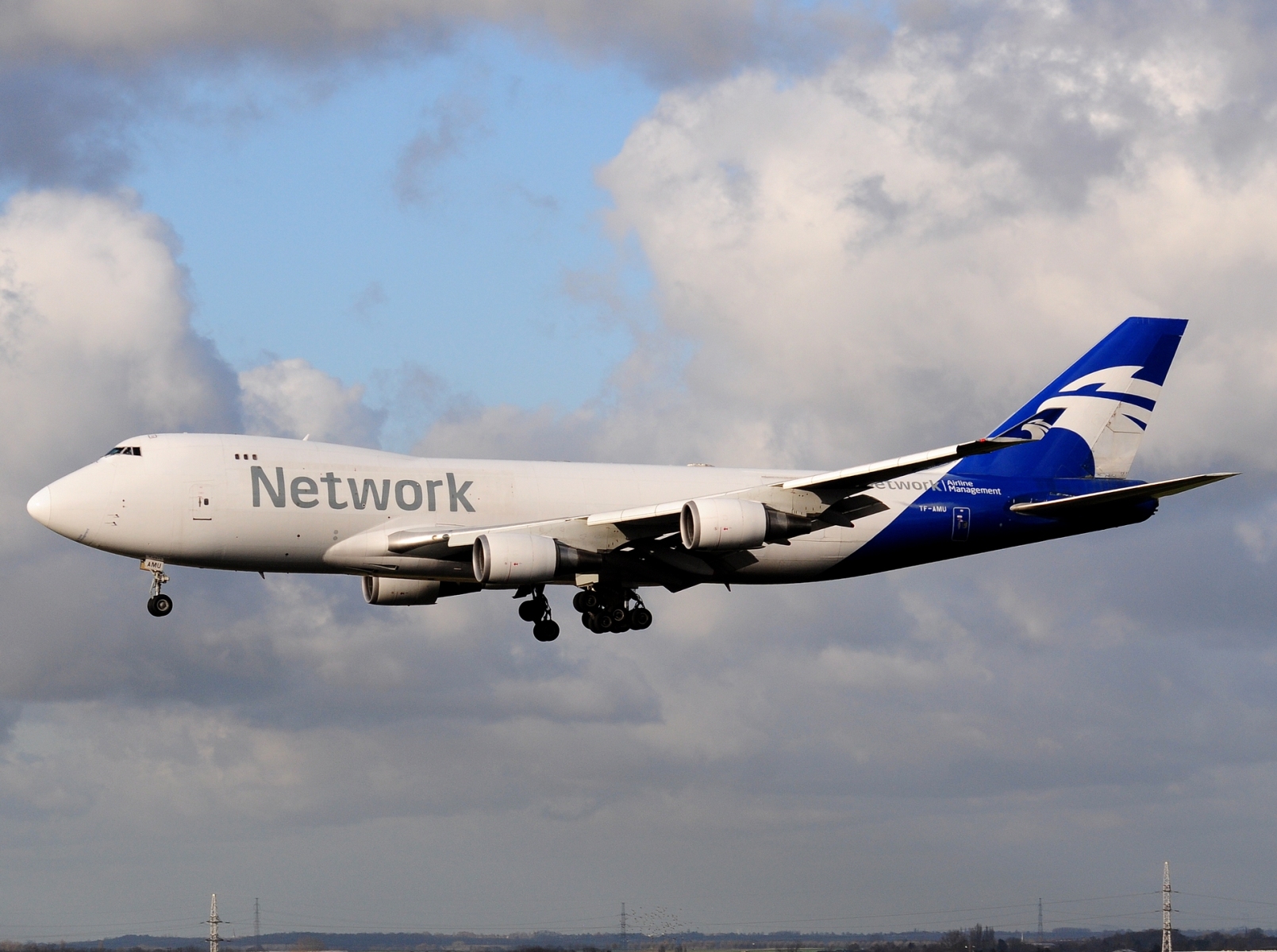 TF-AMU - 747-48EF - Network Aviation - LGG - 28-11-2024