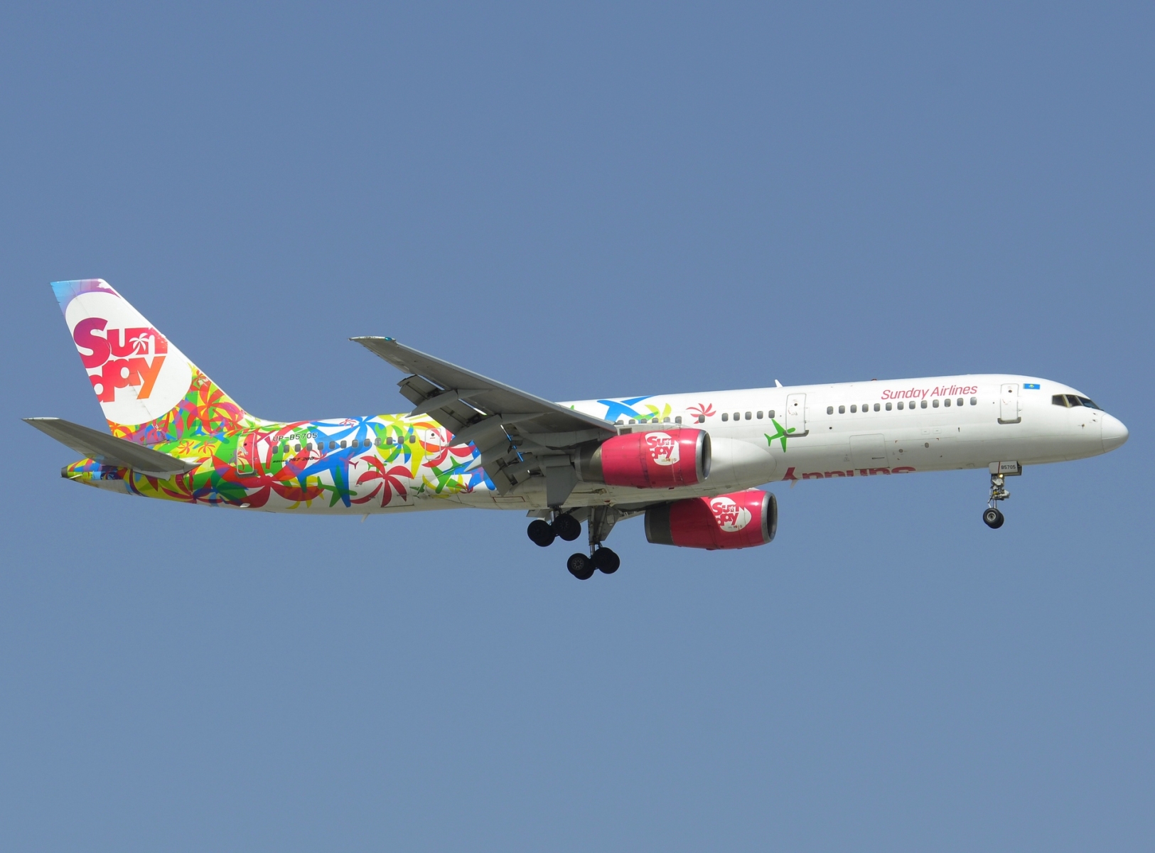 UP-85705 - 757-204 - Sunday Airlines - AYT - 13-06-2024