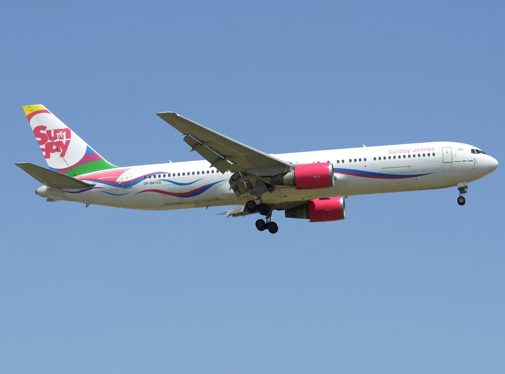UP-B6703 - 767-332(ER) - Sunday Airlines - AYT - 13-06-2024