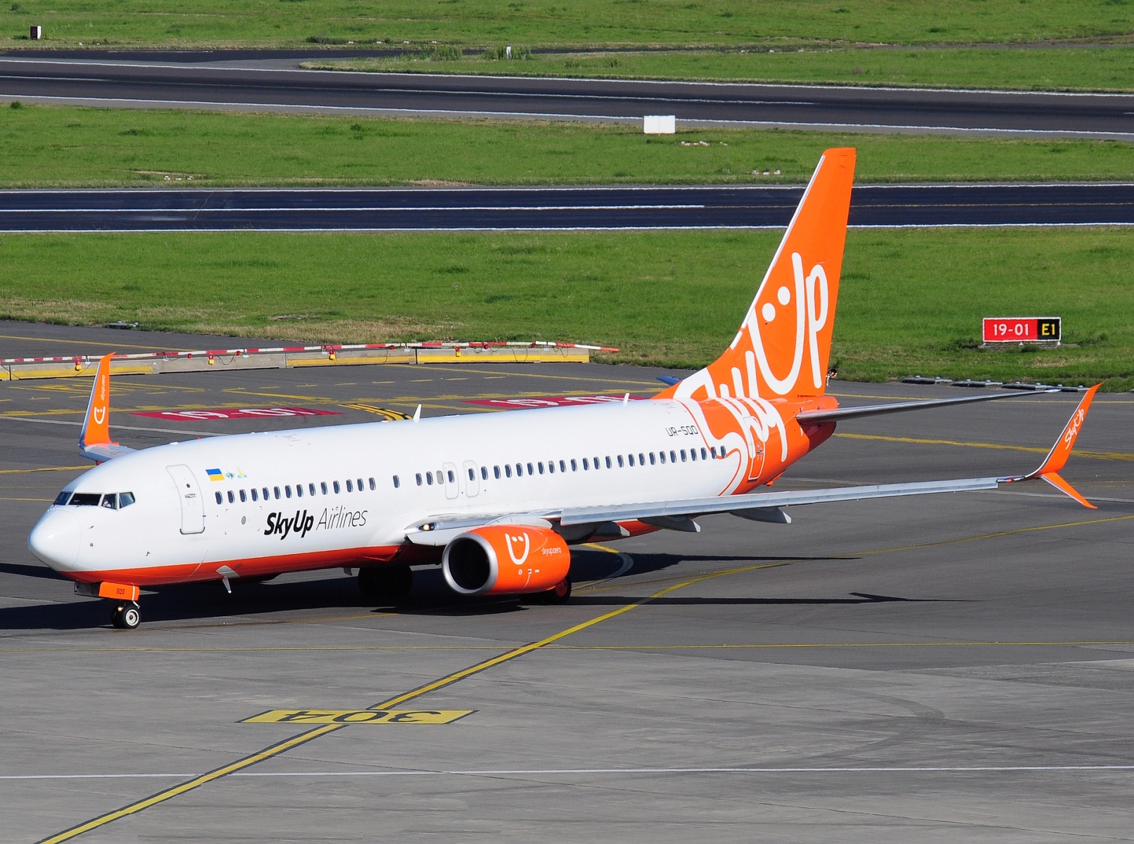 UR-SQO - 737-82R(WL) - SkyUp Airlines - BRU - 28-08-2024