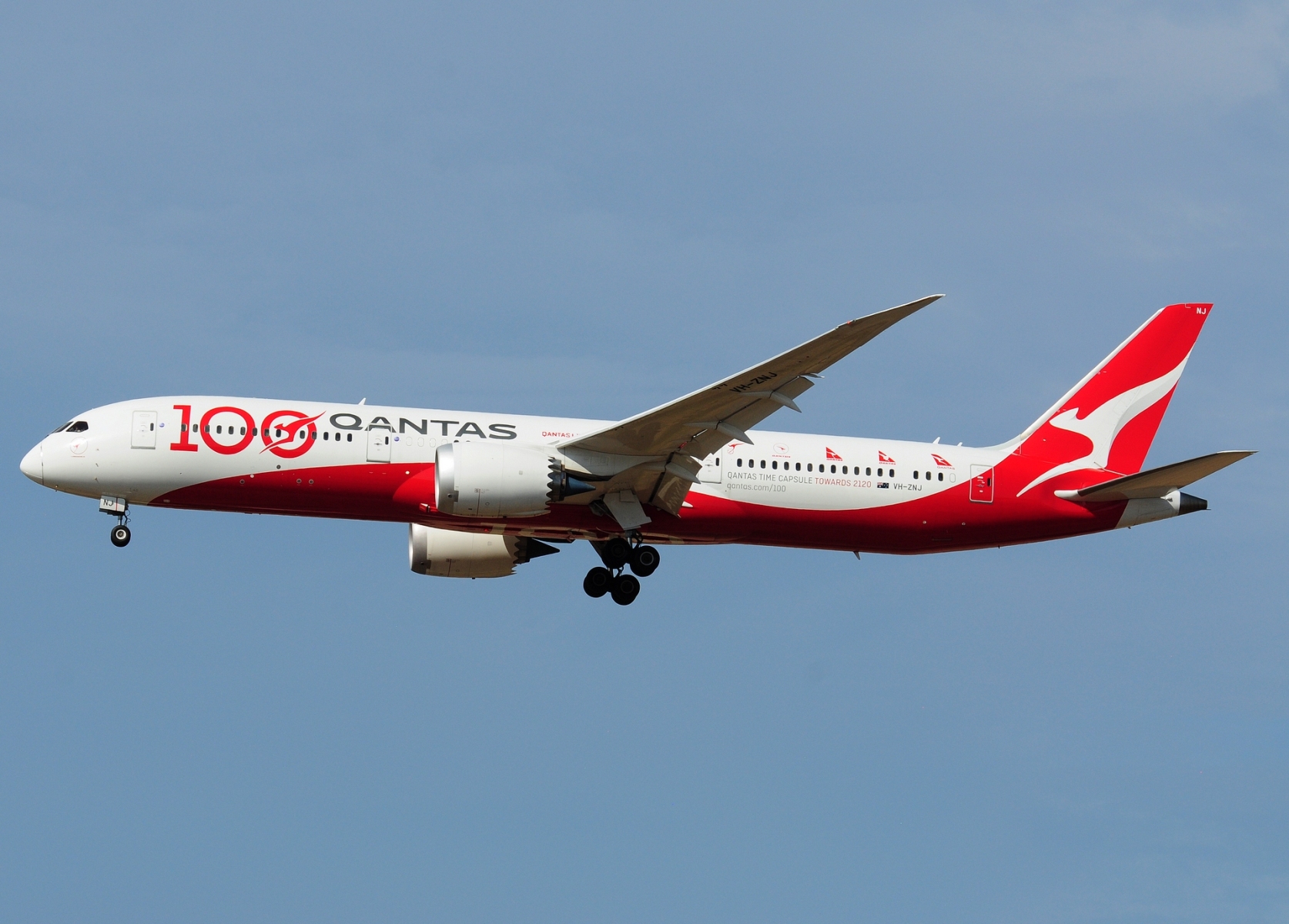 VH-ZNJ - 787-9 Dreamliner - Qantas - FCO - 04-09-2024