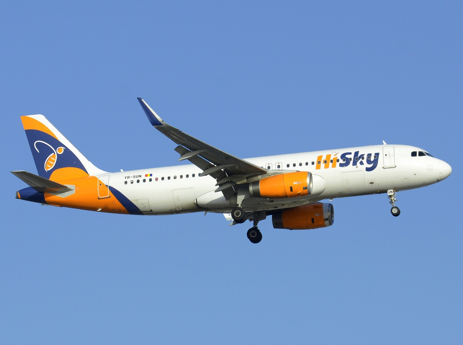 YR-SUN - A320-232(WL) - HiSky - AYT - 14-06-2024