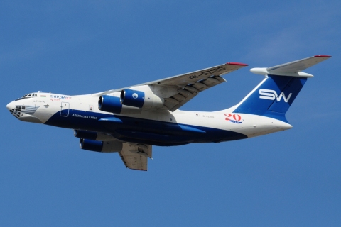 4K-AZ100 - Ilyushin Il-76TD-90SW - Silk Way Airlines - FCO - 04-09-2024b
