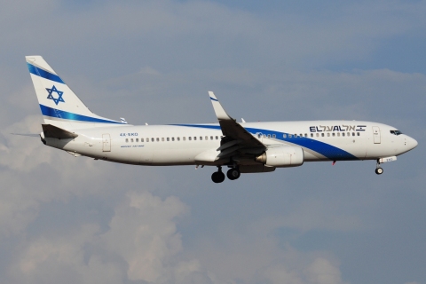 4X-EKO - 737-86Q(WL) - El Al Israel Airlines - FCO - 04-09-2024
