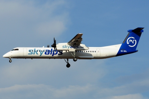 9H-BEL - DHC-8-402Q - Sky Alps - FCO - 04-09-2024