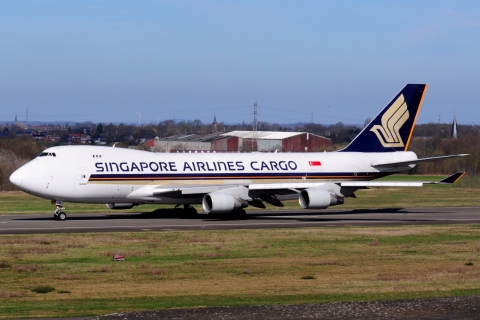 9V-SFK - 747-412F - Singapore Airlines - LGG - 14-03-2024