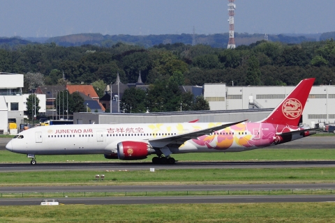 B-20D1 - 787-9 Dreamliner - Juneyao Airlines - BRU - 28-08-2024