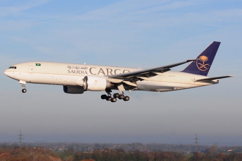 HZ-AK71 - 777-FFG - Saudi Arabian Airlines - LGG - 29-11-2024