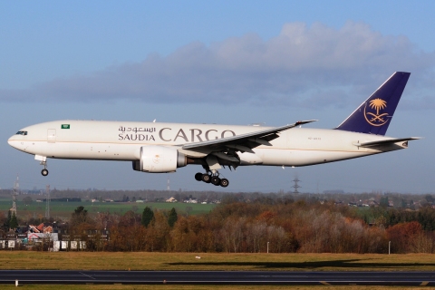 HZ-AK72 - 777-FFG - Saudi Arabian Airlines - LGG - 28-11-2024