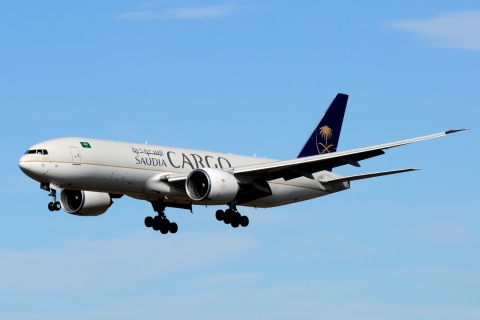 HZ-AK73 - 777-FFG - Saudi Arabian Airlines - LGG - 14-03-2024