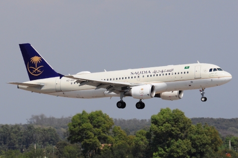 HZ-ASC - A320-214 - Saudi Arabian Airlines - FCO - 03-09-2024