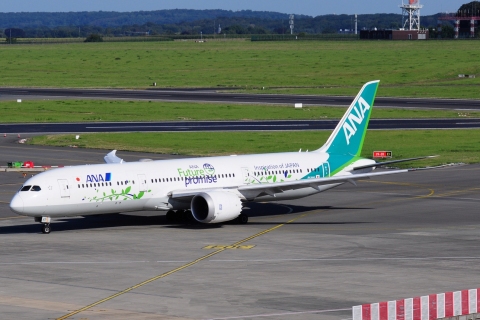 JA871A - 787-9 Dreamliner - ANA All Nippon Airways - BRU - 28-08-2024