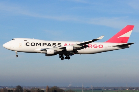 LZ-CJA - 747-412F - Compass Air Cargo - LGG - 29-11-2024