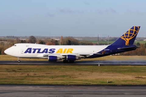 N493MC - 747-47UF - Atlas Air - LGG - 28-11-2024