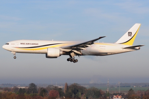 N707GT - B777-F - MSC Air Cargo - LGG - 29-11-2024