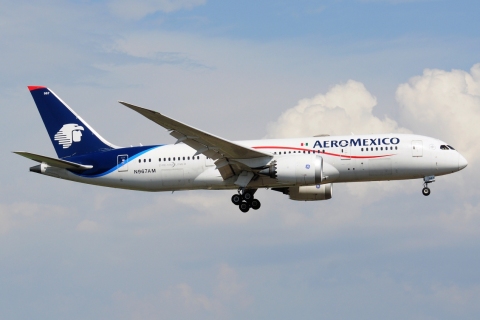 N967AM - 787-8 Dreamliner - Aeromexico - FCO - 03-09-2024