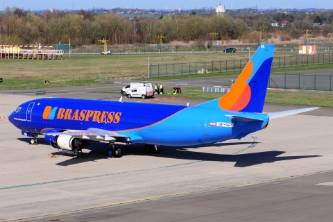 OE-IAP - 737-4M0 - Braspress Air Cargo - LGG - 14-03-2024
