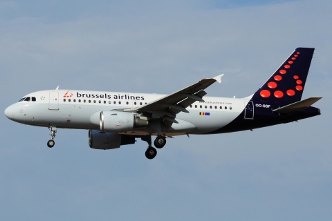 OO-SSF - A319-111 - Brussels Airlines - FCO - 04-09-2024