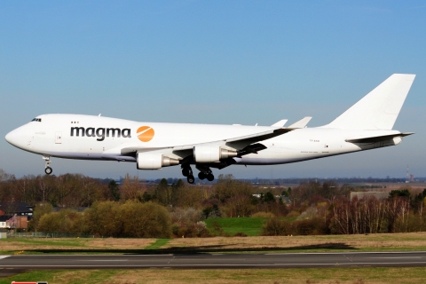 TF-AKD - 747-409F - Magma Aviation - LGG - 14-03-2024