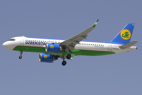 UK32029 - A320-251N(WL) - Uzbekistan Airways - AYT - 13-06-2024
