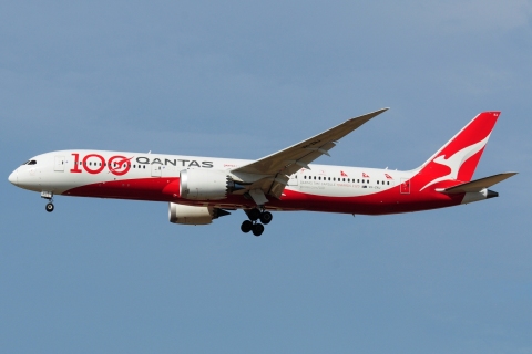 VH-ZNJ - 787-9 Dreamliner - Qantas - FCO - 04-09-2024