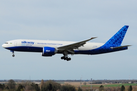 VP-BMG - 777-F - Silk Way West Airlines - LGG - 14-03-2024