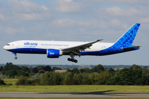 VP-BMU - 777F - Silk Way West Airlines - LGG - 15-09-2024
