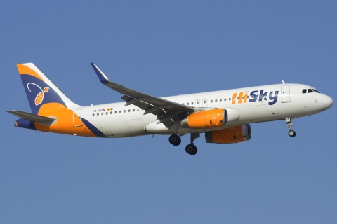 YR-SUN - A320-232(WL) - HiSky - AYT - 15-06-2024