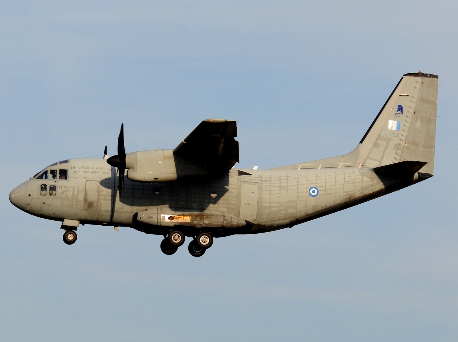4122 - C-27J Spartan - Hellenic Air Force - BRU - 19-05-2025