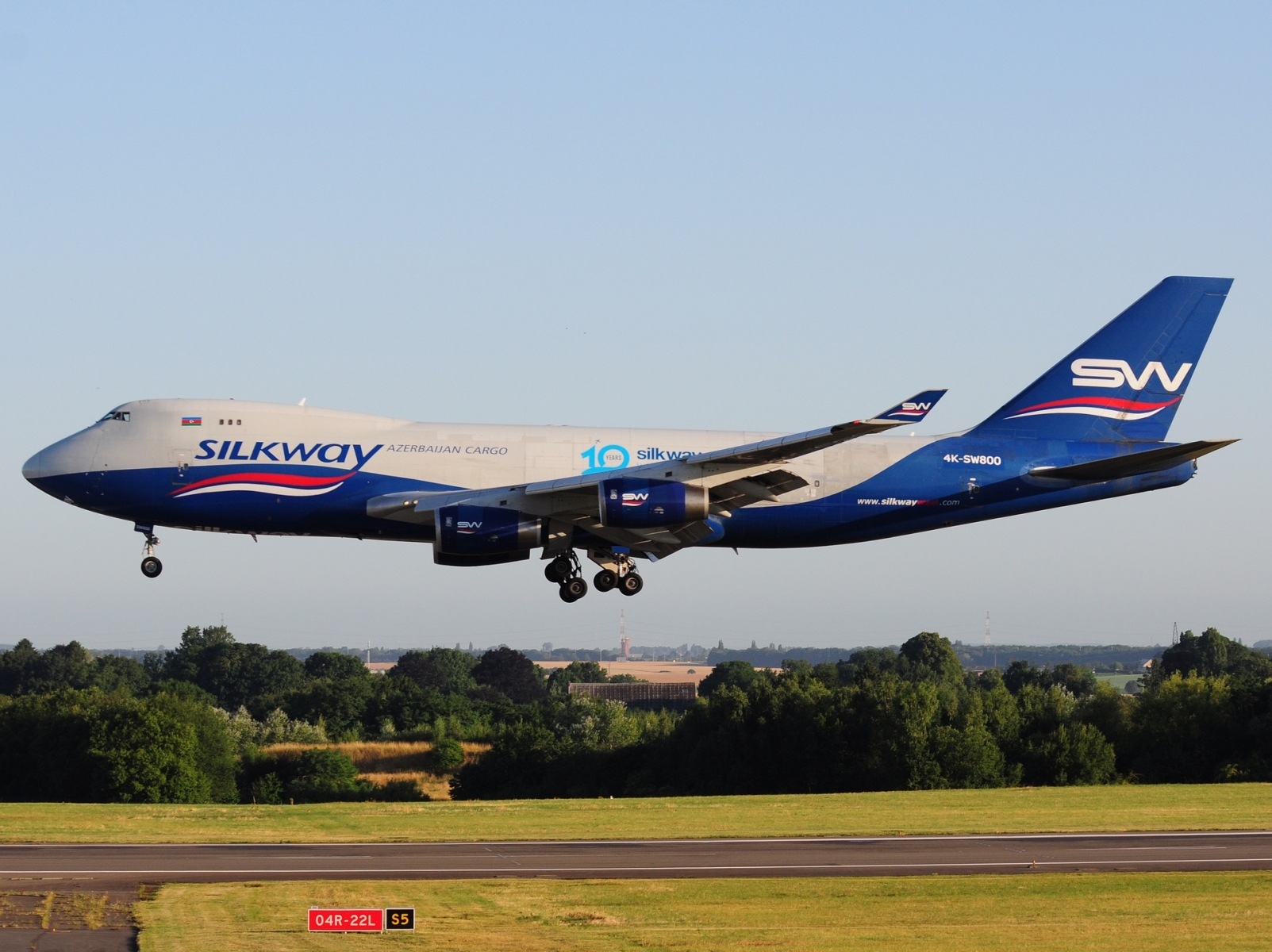 4K-SW800 - 747-4R7F - Silk Way Airlines - LGG - 03-07-2025
