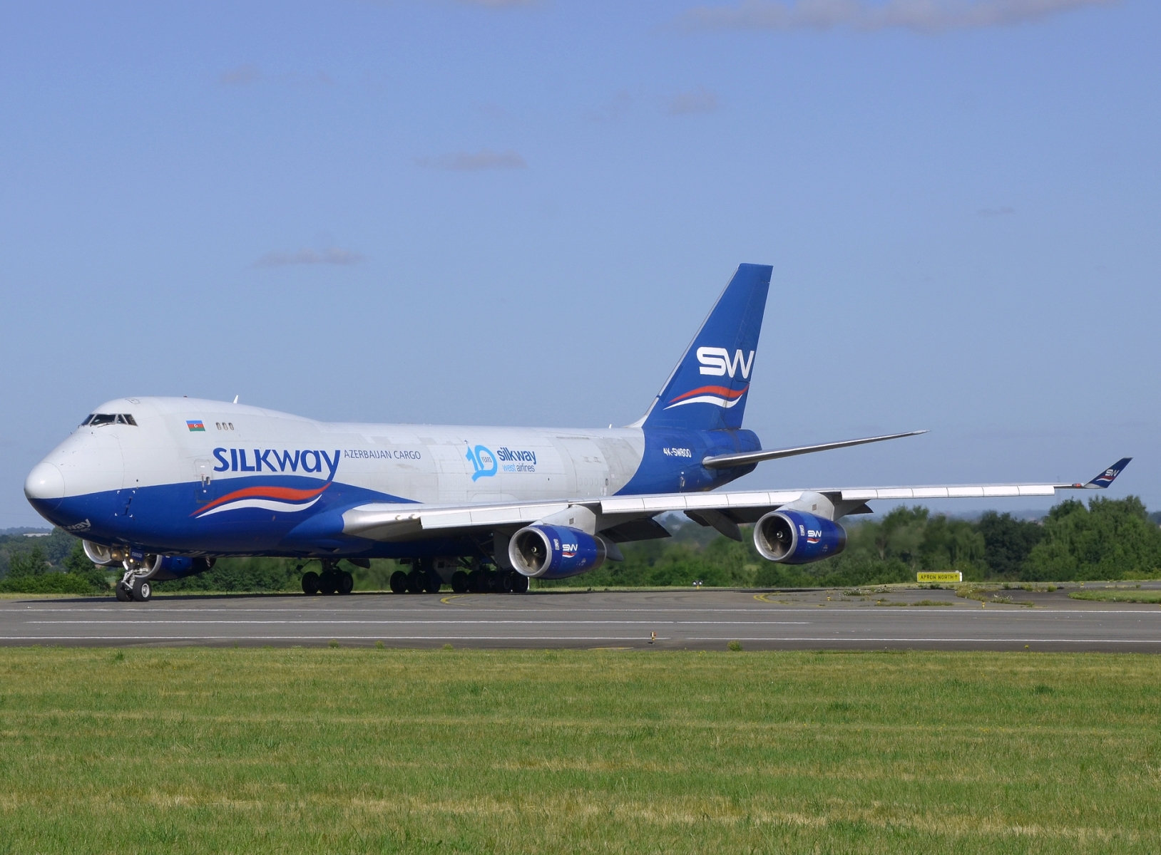 4K-SW800 - 747-4R7F - Silk Way Airlines - LGG - 03-07-2025b