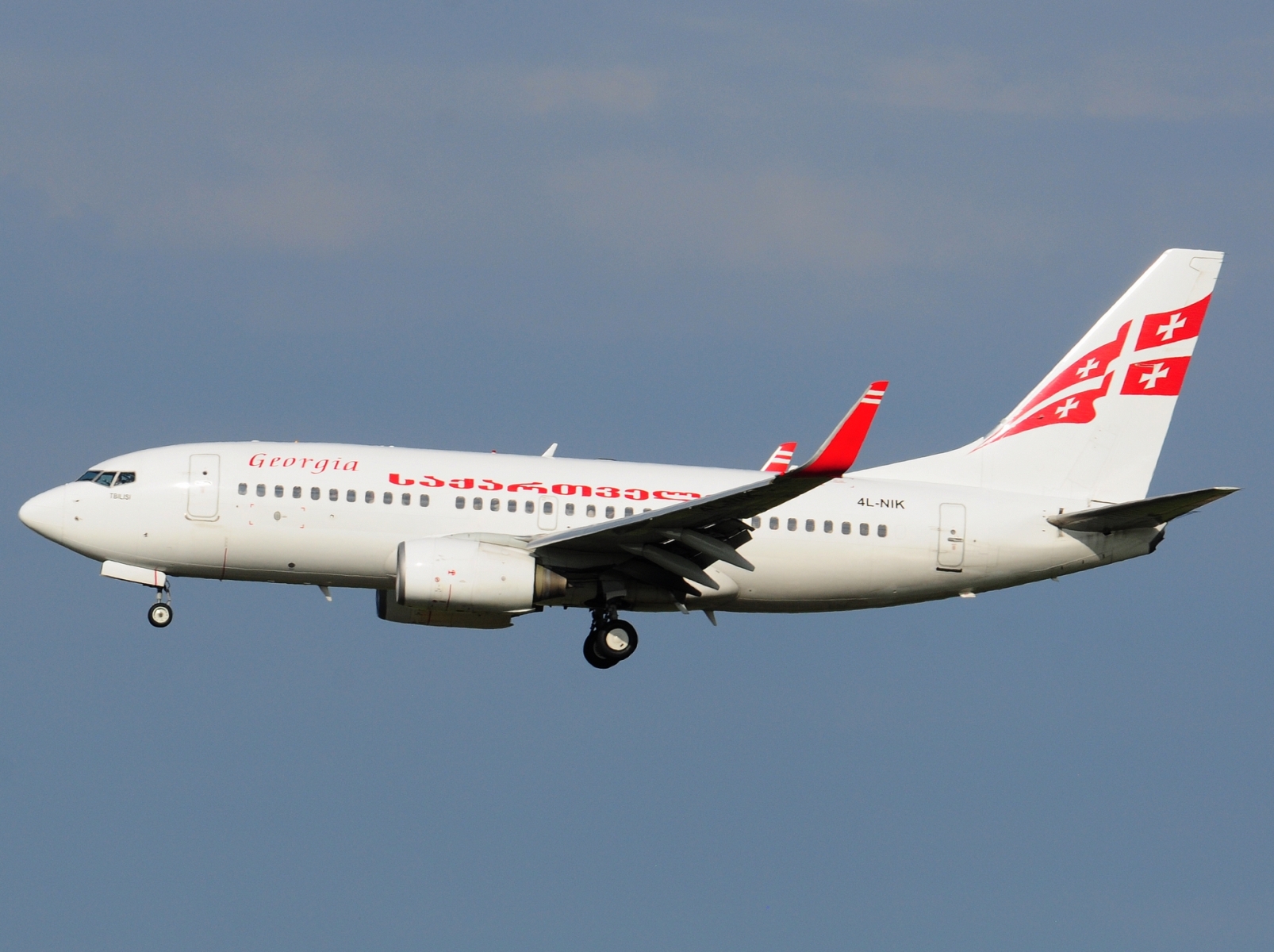 4L-NIK - 737-783(WL) - Georgian Airways - AMS - 25-08-2025