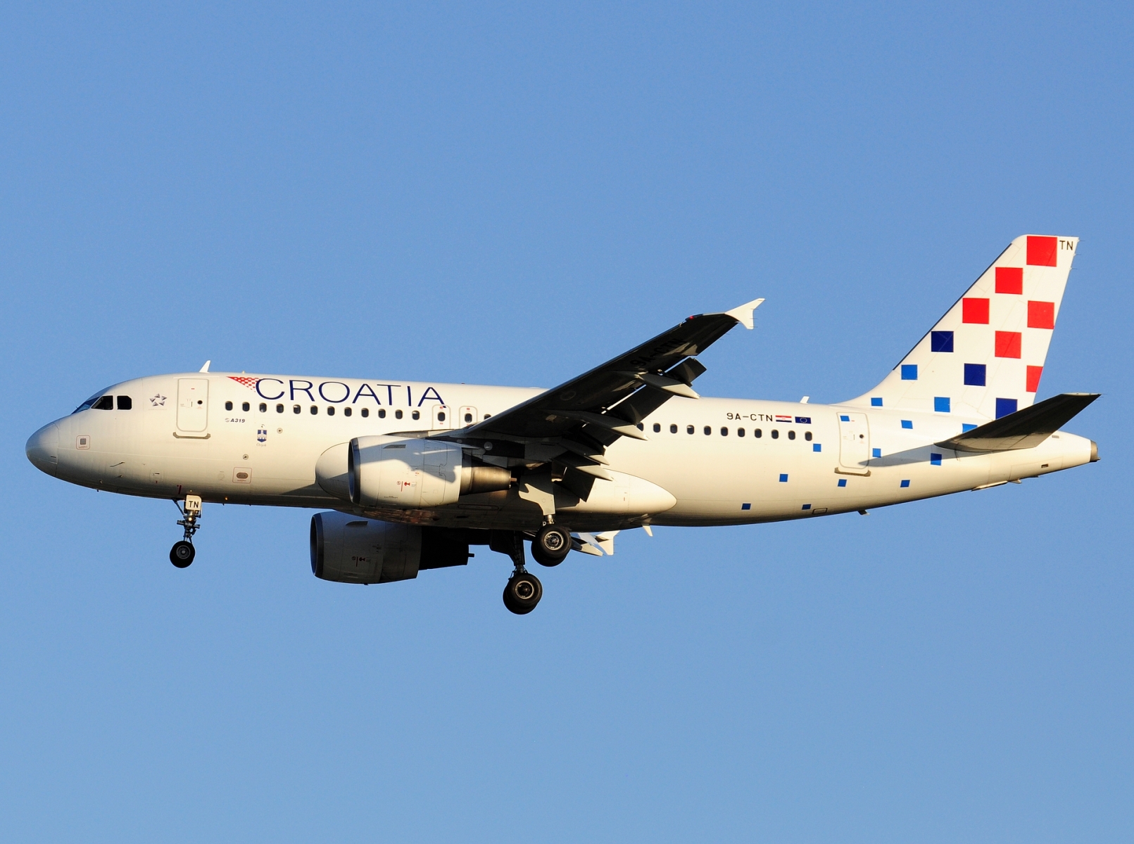 9A-CTN - A319-112 - Croatia Airlines - BRU - 10-05-2025