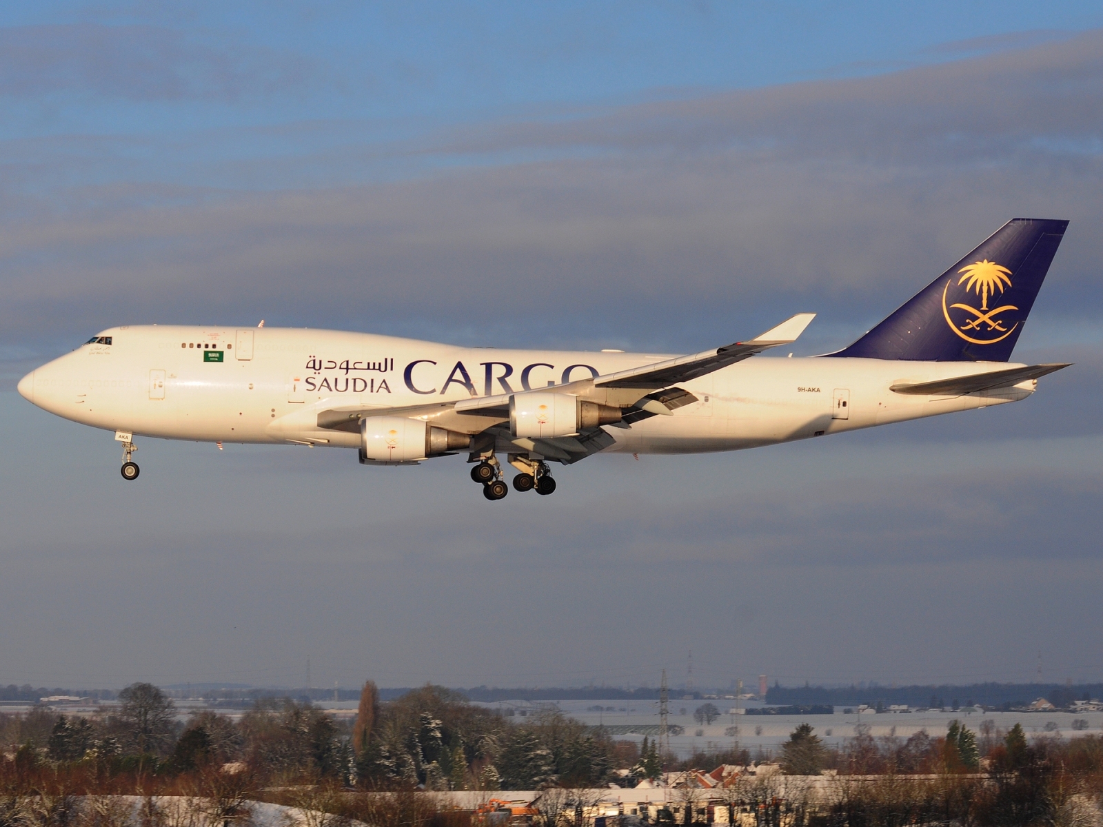 9H-AKA - 747-45E - Saudi Arabian Airlines - LGG - 10-01-2025