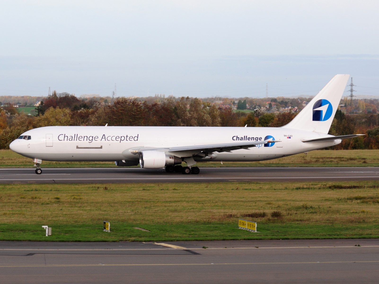 9H-CAD - 767-331(ER) - Challenge Airlines Malta - LGG - 04-11-2025