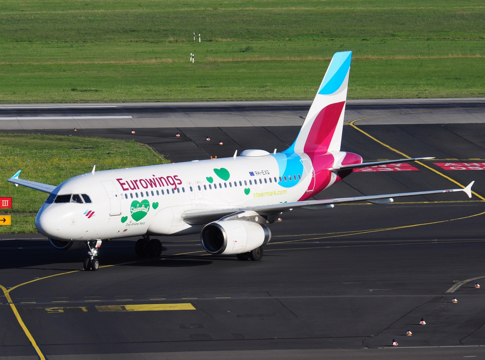 9H-EXQ - A319-132 - Eurowings Europe Malta - DUS - 19-08-2025