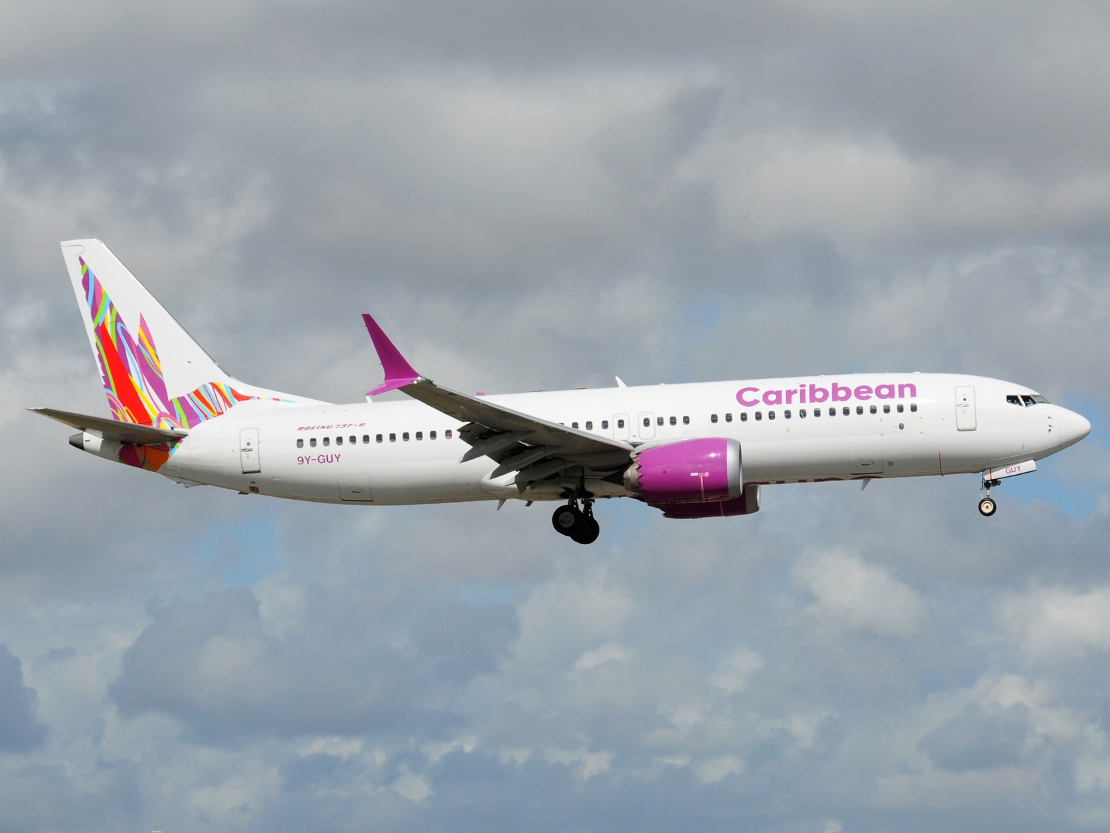 9Y-GUY - 737-8 MAX - Caribbean Airlines - MIA - 26-11-2025