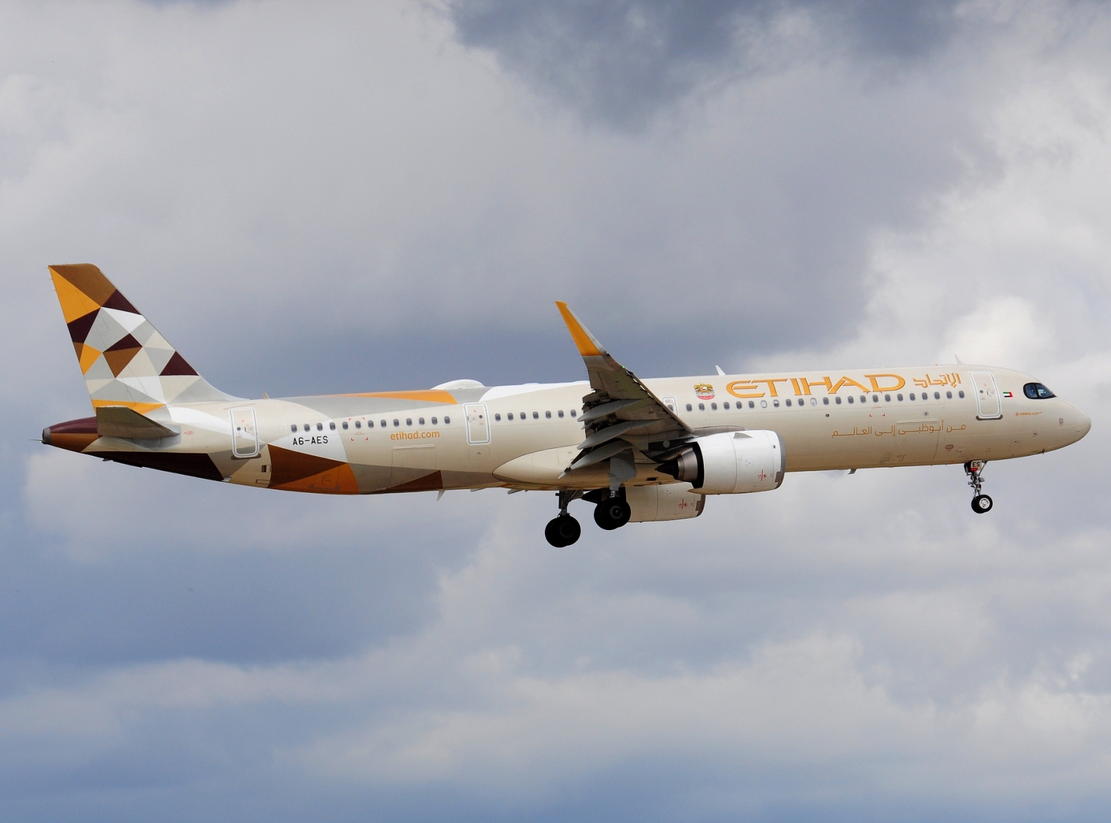 A6-AES - A321-251NX(WL) - Etihad Airways - ATH - 03-04-2025