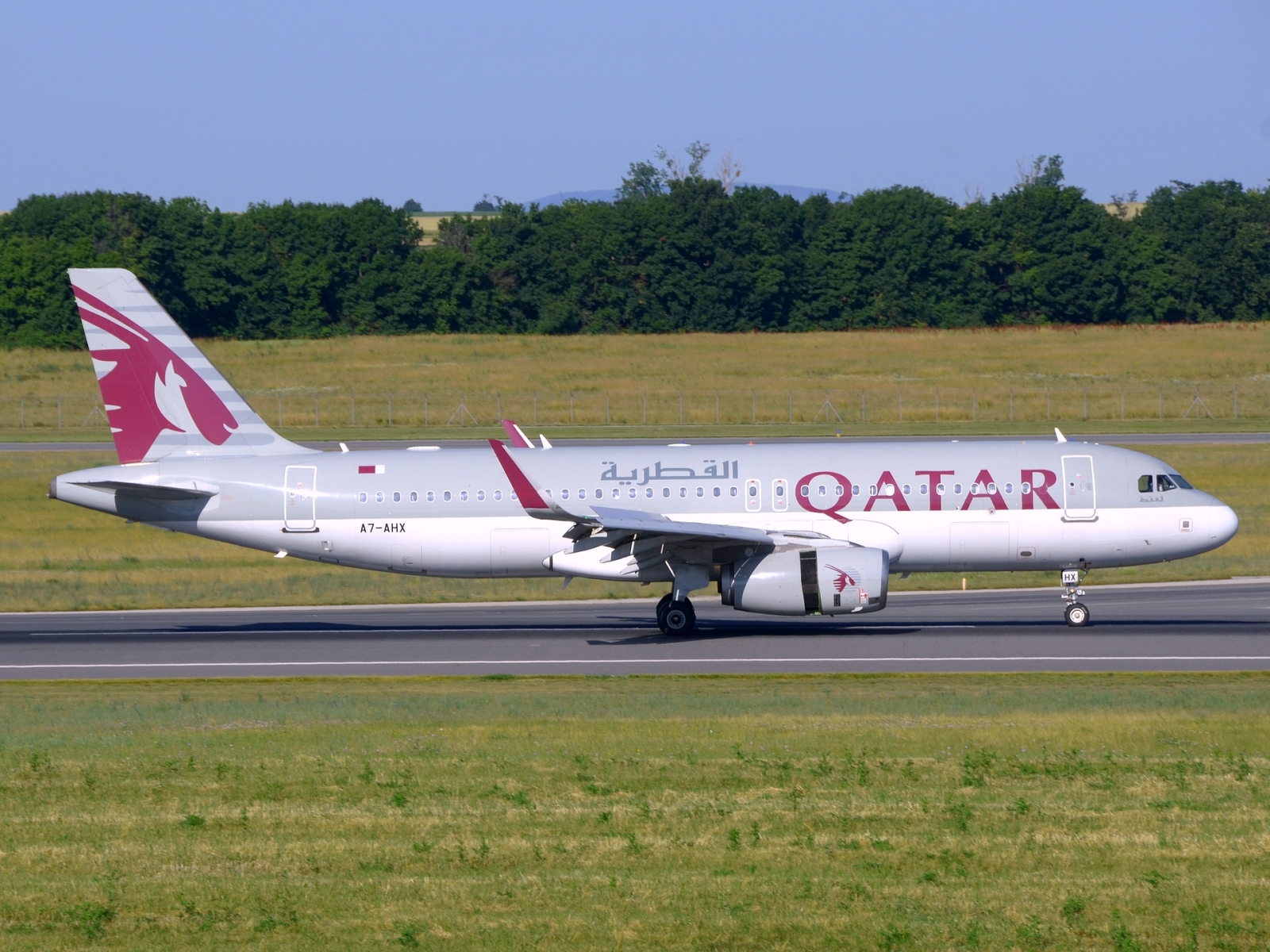 A7-AHW - A320-232(WL) - Qatar Airways - VIE - 25-06-2025