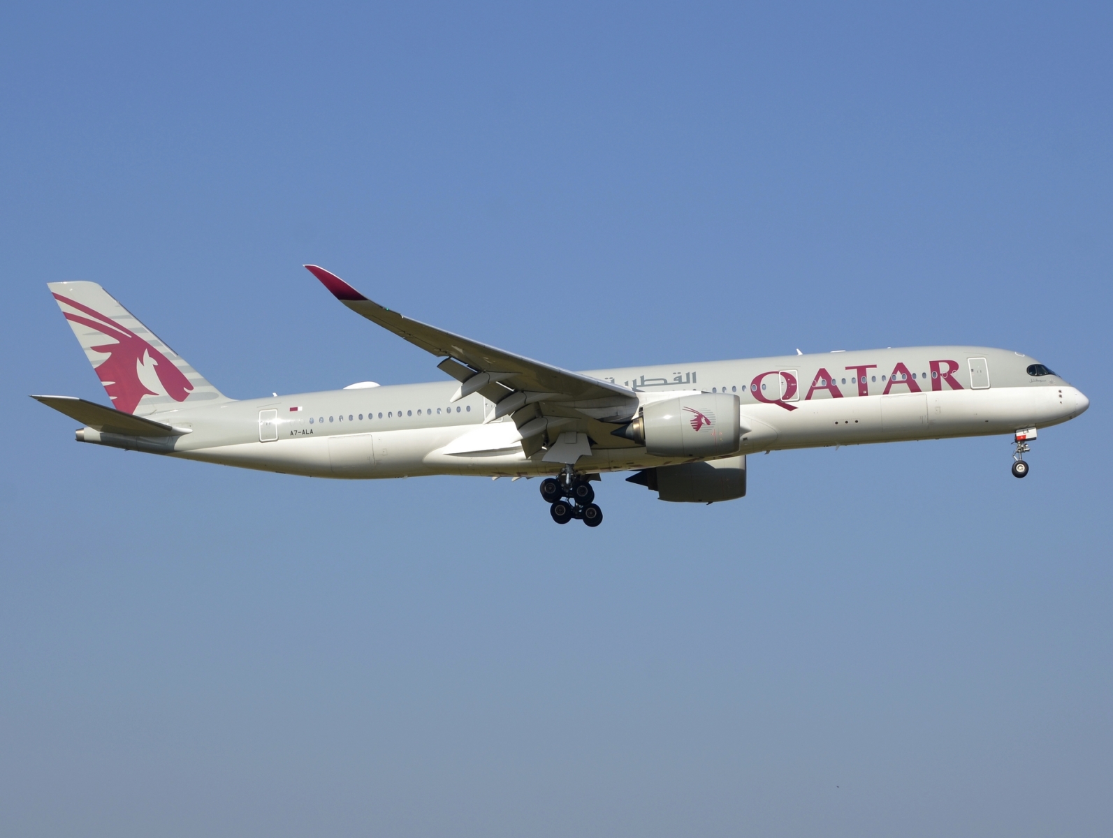 A7-ALA - A350-941 - Qatar Airways - BRU - 08-03-2025