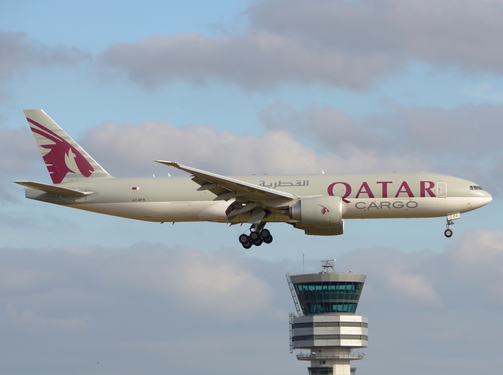 A7-BFX - 777-F - Qatar Airways Cargo - BRU - 27-06-2025