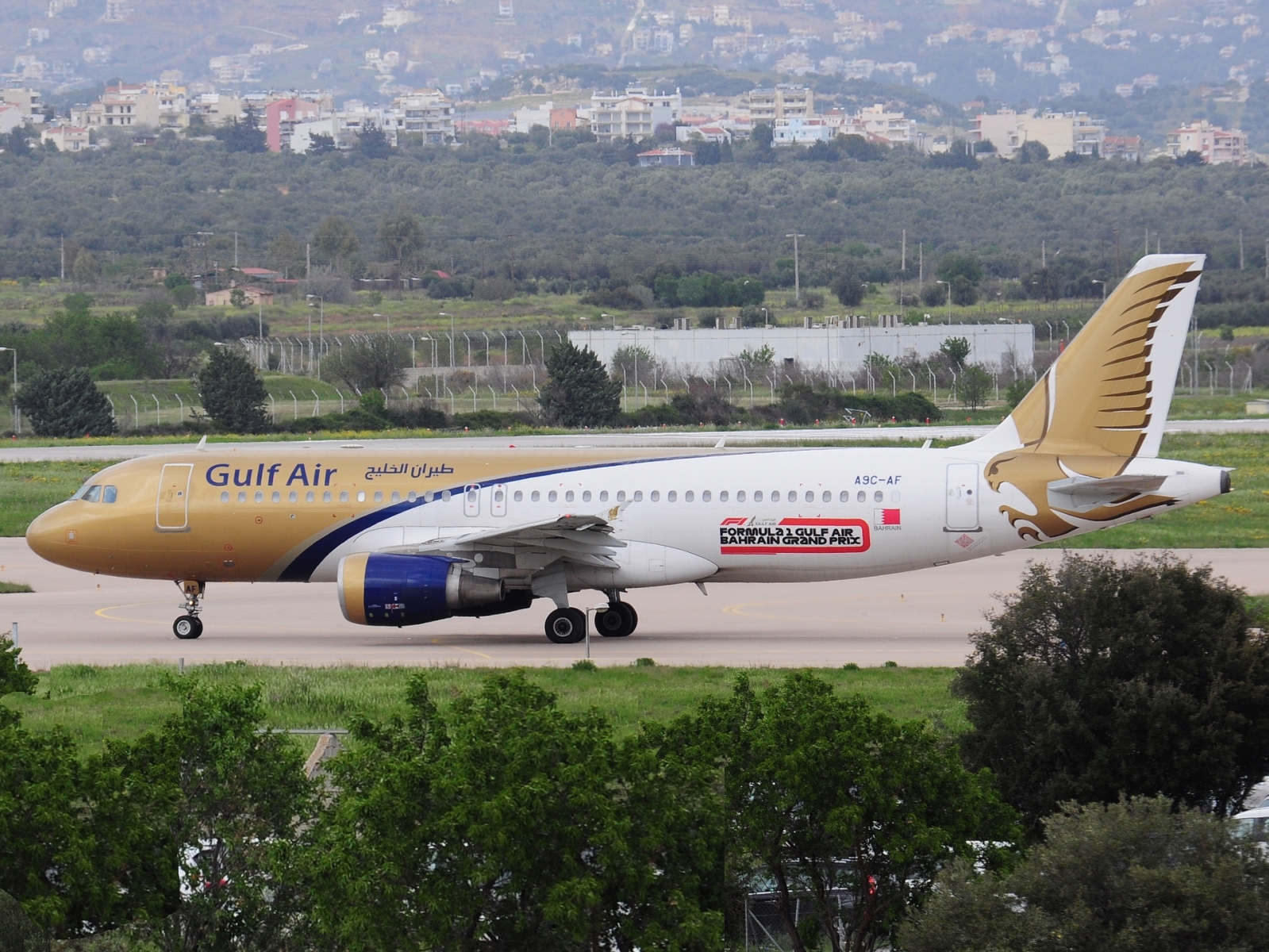 A9C-AF - A320-214 - Gulf Air - ATH - 01-04-2025