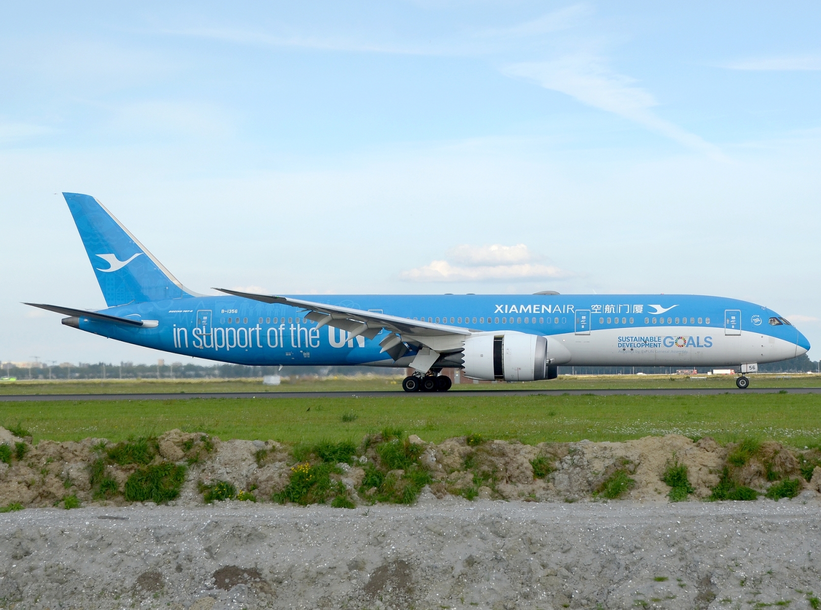B-1356 - 787-9 Dreamliner - Xiamen Airlines - AMS - 25-08-2025