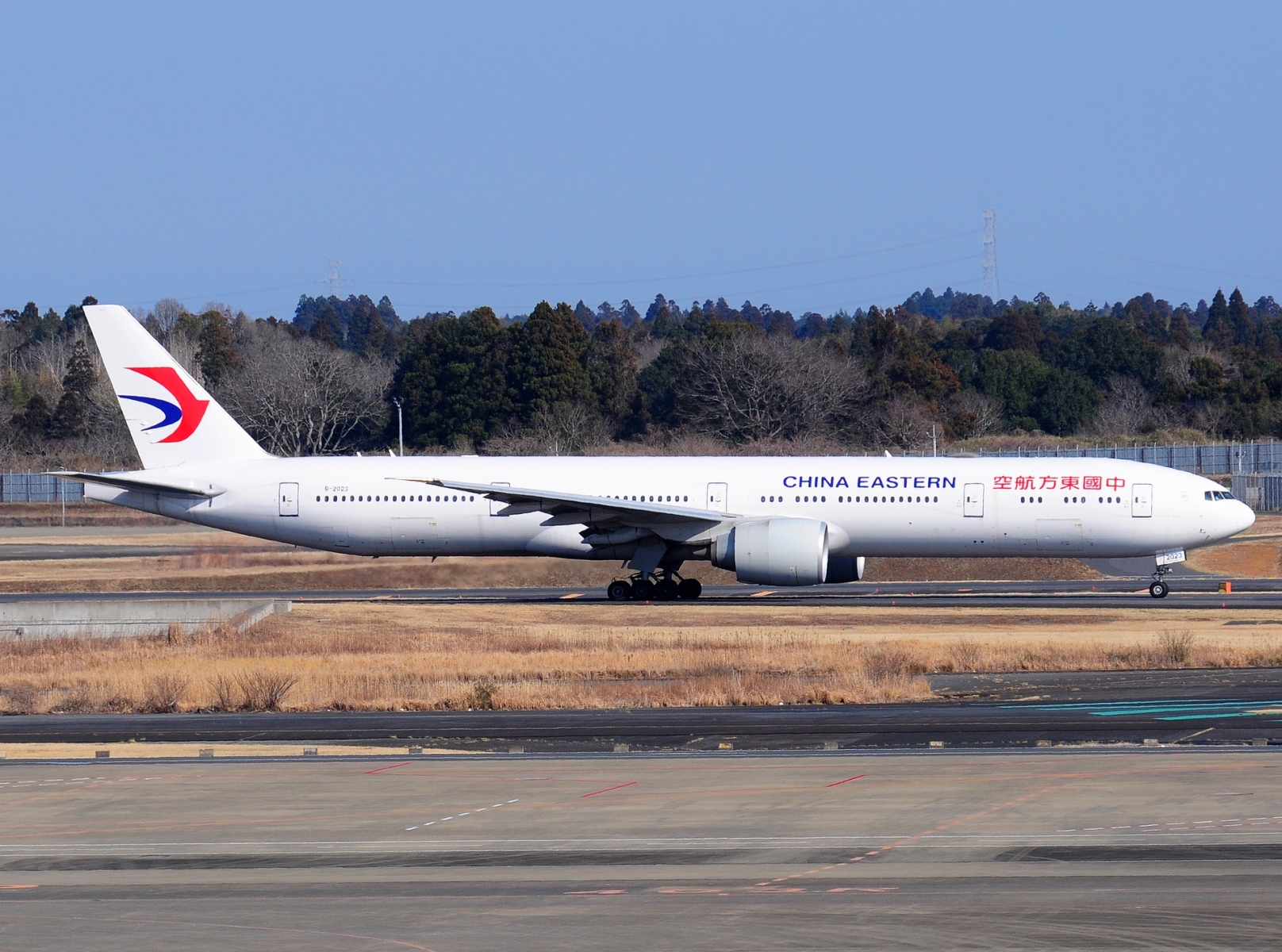 B-2023 - 777-39P(ER) - China Eastern Airlines - NRT - 21-03-2025